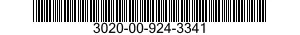 3020-00-924-3341 GEAR SECTOR,SPUR 3020009243341 009243341