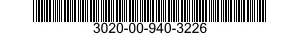 3020-00-940-3226  3020009403226 009403226