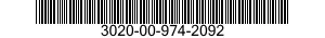 3020-00-974-2092  3020009742092 009742092