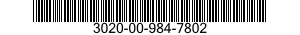 3020-00-984-7802 GEAR CLUSTER 3020009847802 009847802