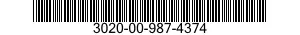 3020-00-987-4374 GEAR,ANTIBACKLASH,SPUR 3020009874374 009874374