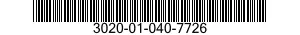 3020-01-040-7726  3020010407726 010407726
