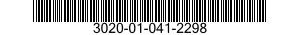 3020-01-041-2298  3020010412298 010412298