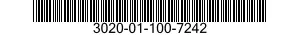 3020-01-100-7242 GEAR RACK 3020011007242 011007242
