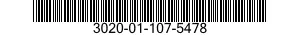 3020-01-107-5478 GEAR,DRIVEN,SPEEDOM 3020011075478 011075478