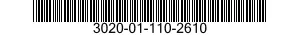 3020-01-110-2610  3020011102610 011102610