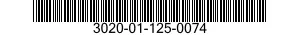 3020-01-125-0074  3020011250074 011250074
