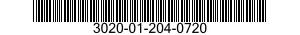 3020-01-204-0720  3020012040720 012040720