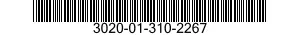 3020-01-310-2267 PULLEY,GROOVE 3020013102267 013102267