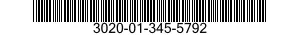3020-01-345-5792 GEAR,SPUR 3020013455792 013455792