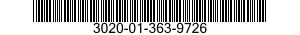 3020-01-363-9726 PULLEY,ENGINE STARTER ROPE 3020013639726 013639726