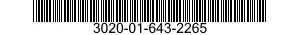 3020-01-643-2265 GUARD,MECHANICAL DRIVE 3020016432265 016432265