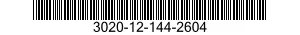 3020-12-144-2604 CHAIN,ROLLER 3020121442604 121442604