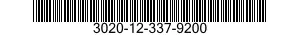 3020-12-337-9200 PULLEY,TIMING BELT 3020123379200 123379200