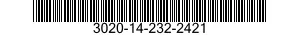 3020-14-232-2421 PULLEY,FLAT 3020142322421 142322421