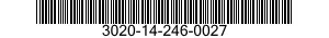 3020-14-246-0027  3020142460027 142460027