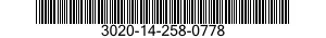 3020-14-258-0778  3020142580778 142580778
