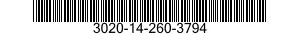 3020-14-260-3794 GEAR RACK 3020142603794 142603794