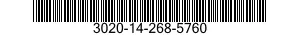 3020-14-268-5760  3020142685760 142685760