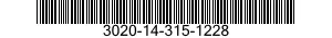 3020-14-315-1228 GEAR SECTOR,WORM WHEEL 3020143151228 143151228