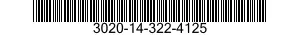 3020-14-322-4125 GEAR CLUSTER 3020143224125 143224125