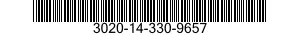 3020-14-330-9657 PULLEY,ENGINE STARTER ROPE 3020143309657 143309657