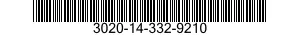 3020-14-332-9210 GEAR CLUSTER 3020143329210 143329210