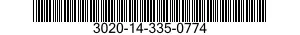3020-14-335-0774 GEAR SET,SPUR,MATCHED 3020143350774 143350774