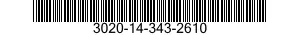 3020-14-343-2610 GEAR RACK 3020143432610 143432610