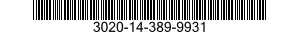 3020-14-389-9931 GEAR,SPUR 3020143899931 143899931