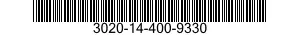 3020-14-400-9330 GEAR SECTOR,SPUR 3020144009330 144009330