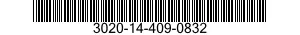 3020-14-409-0832 PATIN,GUIDE,CHAINE 3020144090832 144090832