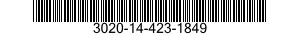 3020-14-423-1849 GEAR,WORM WHEEL 3020144231849 144231849