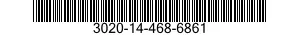 3020-14-468-6861 GEAR RACK 3020144686861 144686861