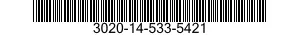 3020-14-533-5421 GEAR RACK 3020145335421 145335421