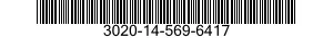 3020-14-569-6417 GEAR SECTOR,HELICAL 3020145696417 145696417