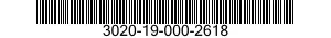 3020-19-000-2618 GEAR SECTOR,SPUR 3020190002618 190002618