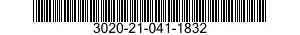 3020-21-041-1832  3020210411832 210411832