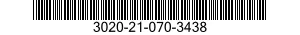 3020-21-070-3438 GEAR,SPUR 3020210703438 210703438