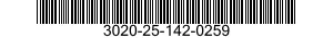 3020-25-142-0259 GEAR,WORM 3020251420259 251420259