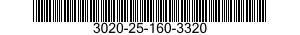 3020-25-160-3320 INSERT,PULLEY 3020251603320 251603320