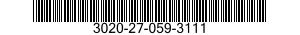 3020-27-059-3111 PULLEY,FLAT 3020270593111 270593111