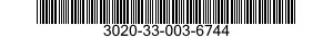 3020-33-003-6744 GEAR SECTOR,WORM WHEEL 3020330036744 330036744