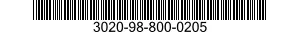 3020-98-800-0205 CHAIN ASSEMBLY,ROLLER 3020988000205 988000205