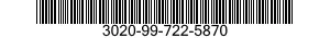 3020-99-722-5870 CHAIN,ROLLER 3020997225870 997225870