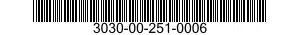 3030-00-251-0006  3030002510006 002510006