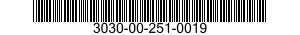 3030-00-251-0019  3030002510019 002510019