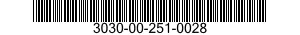 3030-00-251-0028  3030002510028 002510028