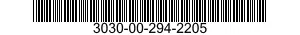 3030-00-294-2205 BELTS,V,MATCHED SET 3030002942205 002942205