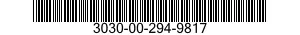 3030-00-294-9817 BELT,V 3030002949817 002949817